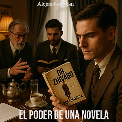 Audiolibro El poder de una novela de Alejandro Khan - relatos cortos