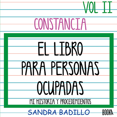 Audiolibro Constancia de Sandra Badillo