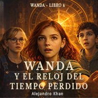 Audiolibro Wanda y el reloj del tiempo perdido.