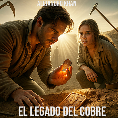 Audiolibro El legado del cobre de Alejandro Khan - relatos cortos