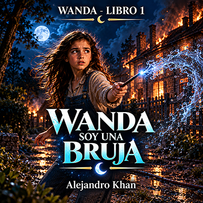 Audiolibro Soy una bruja. de Alejandro Khan - Aventuras de Wanda