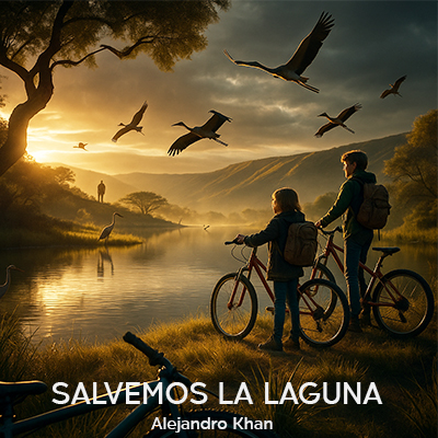 Audiolibro Salvemos la laguna de Alejandro Khan - relatos cortos