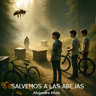 Audiolibro Salvemos a las abejas de Alejandro Khan - relatos cortos