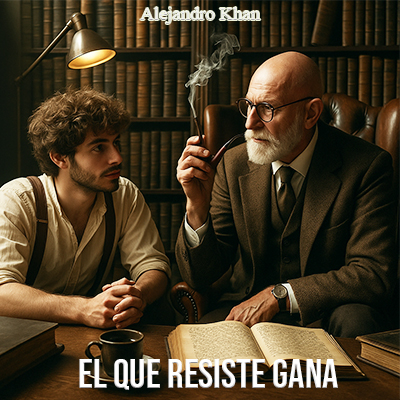 Audiolibro El que resiste gana de Alejandro Khan - relatos cortos