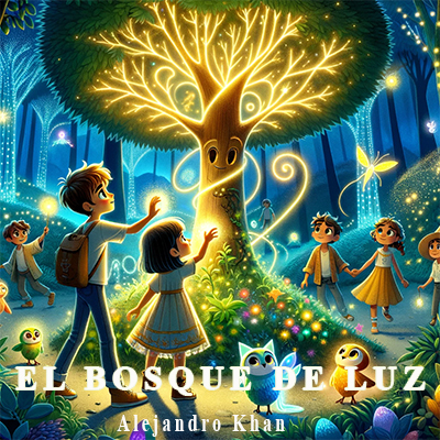 Audiolibro El bosque de luz de Alejandro Khan - Cuentos de la Mitología