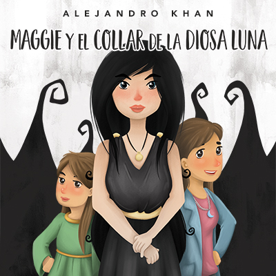 Audiolibro Maggie y el collar de la diosa luna de Alejandro Khan - Cuentos de la Mitología